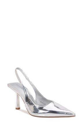 Berness Cassia Slingback Pump in Silver at Nordstrom Rack, Size 7.5