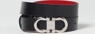 Ferragamo Cintura Gancini Ferragamo reversibile in pelle