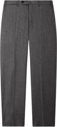 Pantaloni Torino Pantalone Slim - Heren - Nette broeken - Grijs - 2XL - Wol - Broeken
