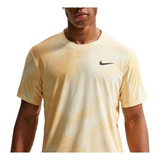 Nike Court Slam Dri-FIT ADV T-Shirt Alabaster Topaz Gold Black IB1016-744
