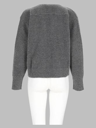 Bottega Veneta 100% Cashmere Cardigan - Gray