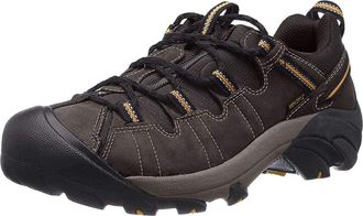 Keen Mens Targhee 2 Waterproof Hiking Shoes, Raven Tawny Olive, 8.5 UK