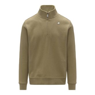 K-Way Finnick Heavy Fleece - Sweatshirts & Hoodies - Hombre - Verde - 2XL