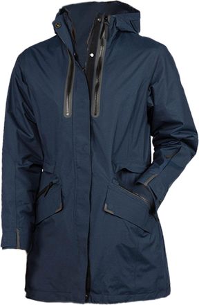 Jack Wolfskin Texapore The Shoreditch Womens Navy Jacket - Size Medium