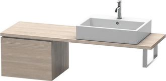 Duravit Consola Baja L-cube 520x477x400mm Pino Plateado