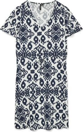 Vero Moda Gedrukte jurk met korte mouwen en V-hals