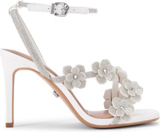 Carvela Womens Petalo Sandal Sandals - White Fabric - Size UK 6