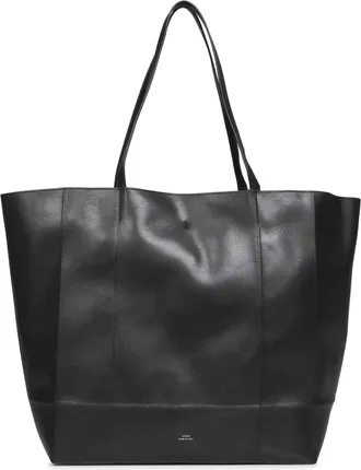 Toteme Tassen, Dames, Zwart, ONE Size, Leer, Roam Leren Tote