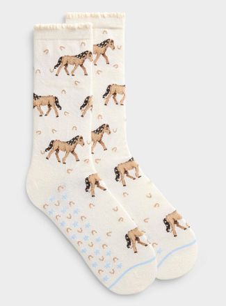 Simons Womens Stylish animal socks