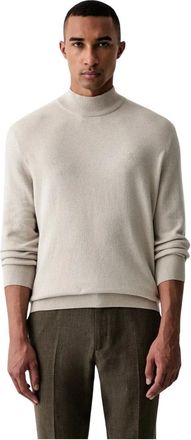 Marc O'Polo Maglione a collo alto - - Knitwear - Uomo - Beige - L