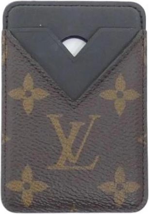 Louis Vuitton Pre-owned Card Case - Heren - Vintage Accessoires - Bruin - ONE Size - Vintage