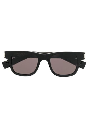 Saint Laurent Eyewear Occhiali da sole squadrati - Nero