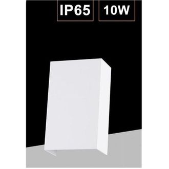 Trade Shop Trade Shop Traesio - Trade Shop - Applique Led Esterno Rettangolare 10w Doppia Emissione Di Luce 3000k 4000k 640-b