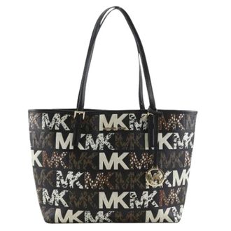 Michael Kors Pre-owned Tote Bags, female, Black, Size: ONE SIZE Pre-owned Plastic Shoulder Bag