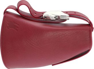 Burberry Small Horn Leather Shoulder Bag