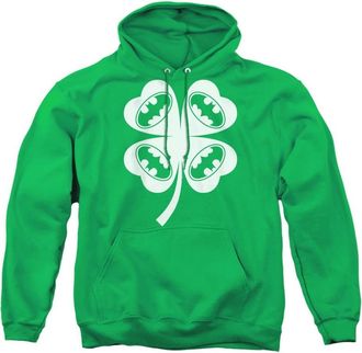 Gildan Batman Bat Clover Adult Pull Over Hoodie / Hooded Sweatshirt
