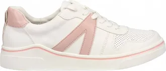 Mia Shoes Womens Alta Faux Leather Sneakers In Pink