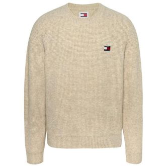 Tommy Jeans Sweaters Waffle Sweater Beige