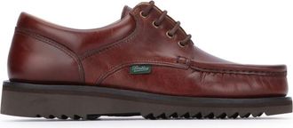 Paraboot Dark Brown Leather Dress Shoes