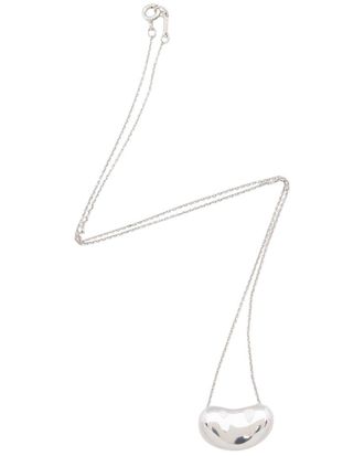 Tiffany & Co. Silver Elsa Peretti Bean 20Mm Necklace (Authentic Pre-Loved)
