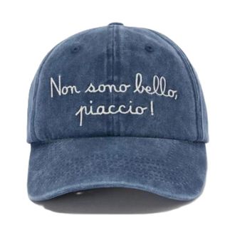 MC2 Saint Barth Caps, female, Blue, Size: ONE SIZE Davis Hat