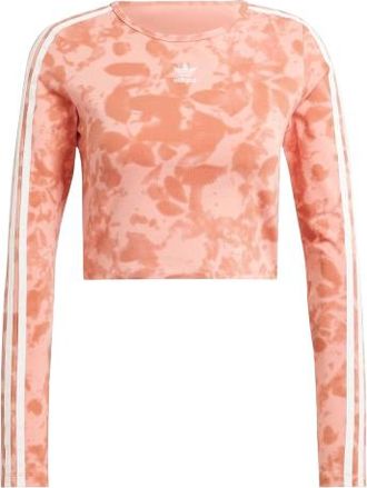 adidas (WMNS) adidas 3-Stripes Crop Top Asia Sizing Wonder Clay Magic Earth IY0779