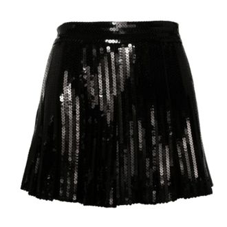 P.A.R.O.S.H. P.a.r.o.s.h., Dames, Rokken, Zwart, Maat: M Poliester