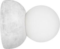 Globen Lighting Wand- und Deckenlampe Torrano - weisser Marmor