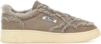 Autry Grey Suede Sneakers