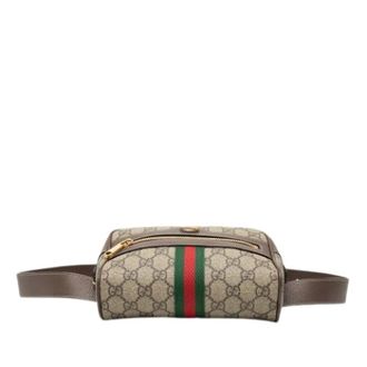Gucci Pre-owned Ophidia Belt Bag - Dames - Pre-owned - Beige - Maat: ONE Size