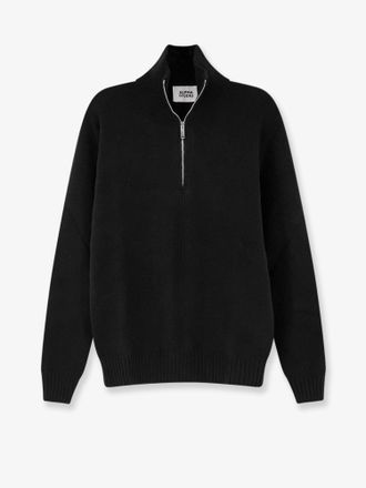 Alpha Studio Cardigan con mezza zip in lana e cashmere - ALPHA-STUDIO - gender_Man