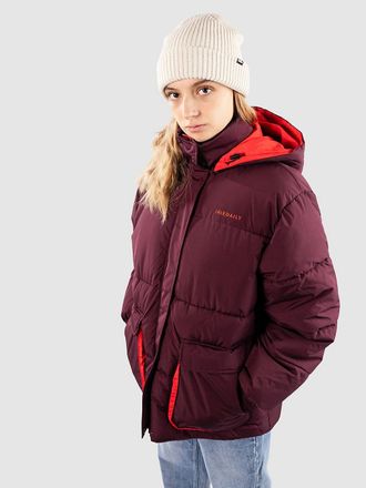 Iriedaily Paddy Puffer Jacke rot