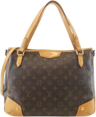 Louis Vuitton Pre-owned Tote Bags, female, Brown, Size: ONE SIZE Pre-owned Tote Bag
