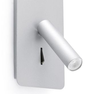 Faro Barcelona Suau Aplique De Pared Con Lector 62121