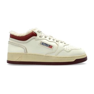 Autry Sportschoenen Med-Way MID - Dames - Sneakers - Beige - 38 EU - Leer - Schoenen