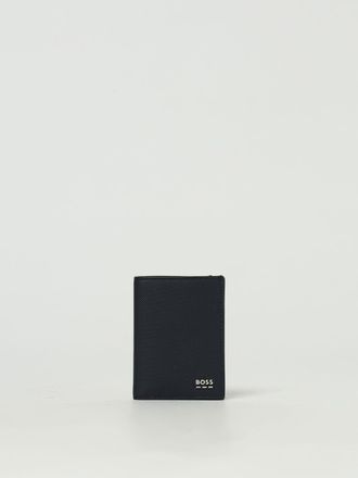 HUGO BOSS Portacarte di credito Boss in pelle sintetica