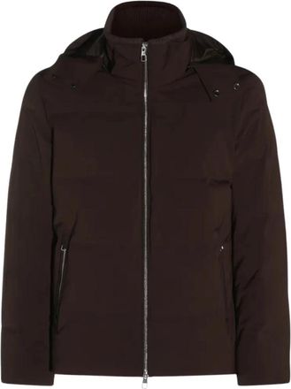 Montecore Piumino in Piuma 33 - Heren - Winterjassen - Bruin - L - Polyester - Jassen
