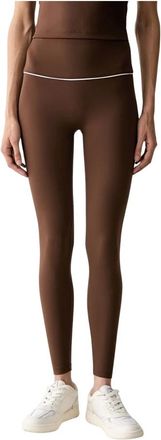 Karl Lagerfeld Donna, Pantaloni, Marrone, XS, new