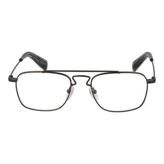 Yohji Yamamoto YO-1035653-FBB-875 Metal Rectangle Eyeglasses - Gray