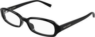 Saint Laurent Glasses, unisex, Black, Size: 52 MM Erin Optical Frame