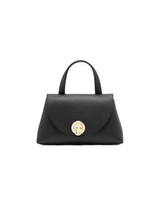 Coccinelle Handtas Zwart/Cognac