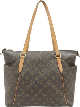 Louis Vuitton Pre-owned Tote Bags, female, Brown, Size: ONE SIZE Pre-owned Tote Bag