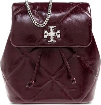 Tory Burch Zaino trapuntato in pelle - Viola