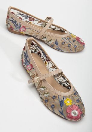 Prologue Fauna Mesh Mary Jane Platte Schoenen