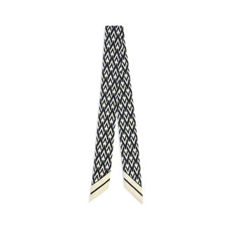 Valentino Garavani Tout La V Scarf - Navy