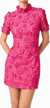 Elliatt Claudia Mini Dress In Fuchsia