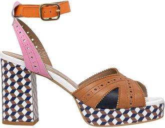 FLY London Eban454Fly Gesp Sandaal - Dames - Schoenen - Veelkleurig - Maat: 41 EU Leer