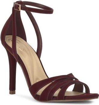 Jessica Simpson Calisa Ankle Strap Sandal in Dark Cherry at Nordstrom, Size 6.5