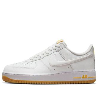 Nike Air Force 1 Low 07 White University Gold Gum DZ4512-100