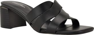 Calvin Klein Vivianna Slide Sandal in Black at Nordstrom Rack, Size 8.5